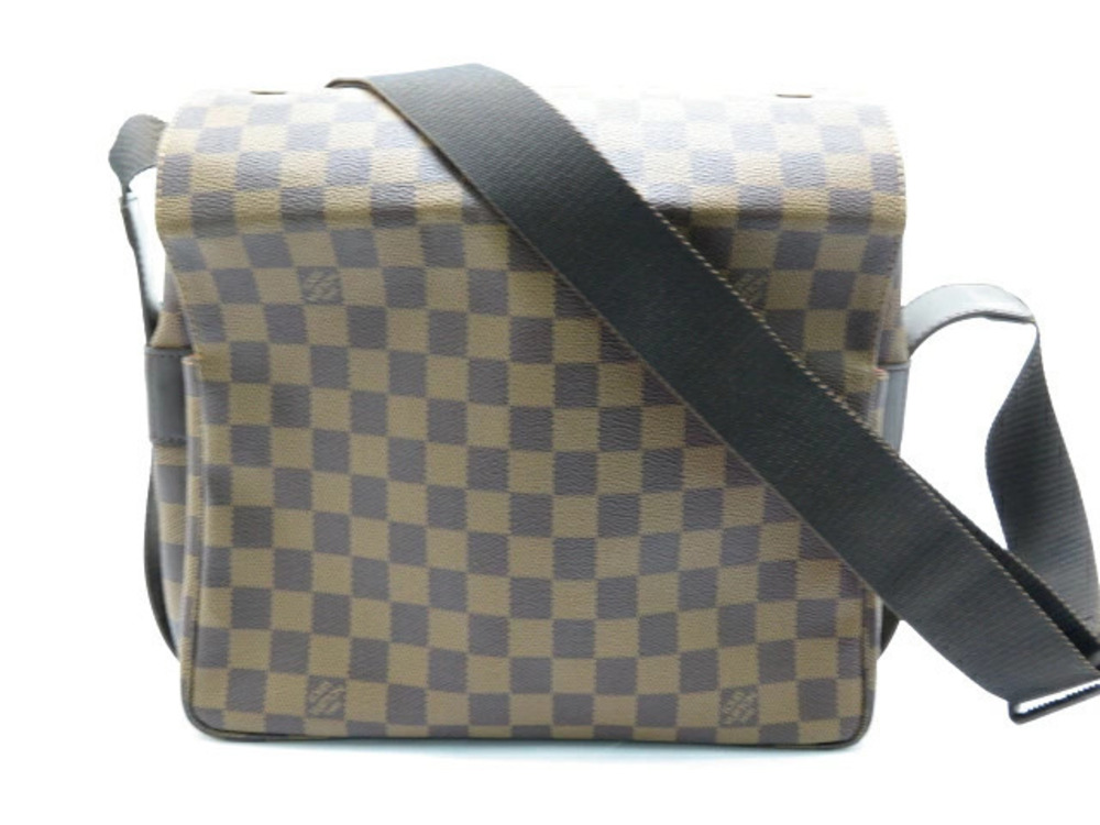 Louis Vuitton Naviglio Bag Shoulder Damier Brown